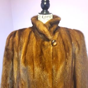 Mink full length coat